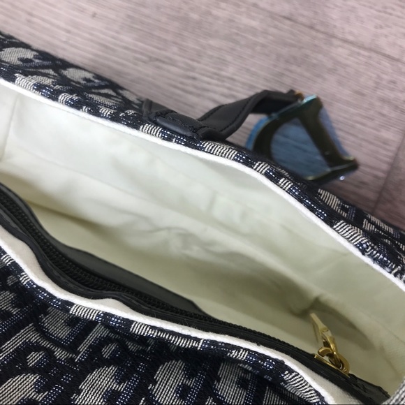 [SOLD] DIOR Saddle Bag Navy 💕💕 - Picture 8 of 9